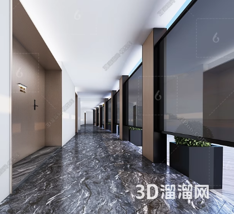 办公楼过道中庭如何设计？