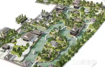 传统东西方园林与石头