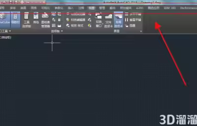 CAD上面的工具栏怎么调出来？