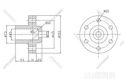 creo工程图如何画圆？