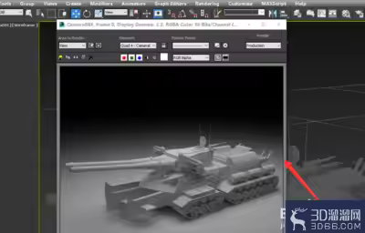 3dmax如何渲染轮廓线？