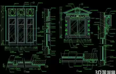 建筑图窗户括号标注什么？