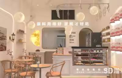 蛋糕店前台怎么设计？