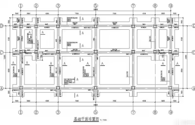 建筑结构图如何算梁？