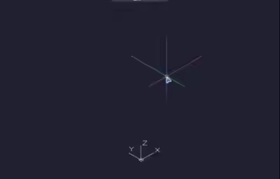 CAD中对称拉伸的小技巧