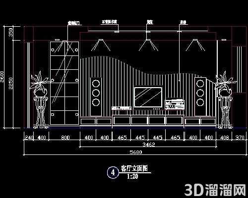 CAD中画虚线实例