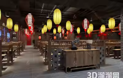 火锅店吊顶灯怎么设计好看？