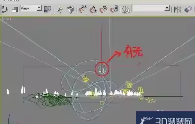 3dmax的灯光照明阴影投射了解