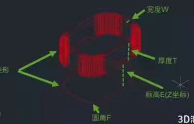 CAD怎么快速创建带圆角或斜角的矩形？