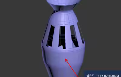 3Dmax模型补洞教程
