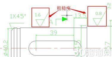 CAD怎么使用块标注粗糙度? CAD怎么使用块标注粗糙度?