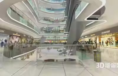 商场中庭怎样设计会比较大气？