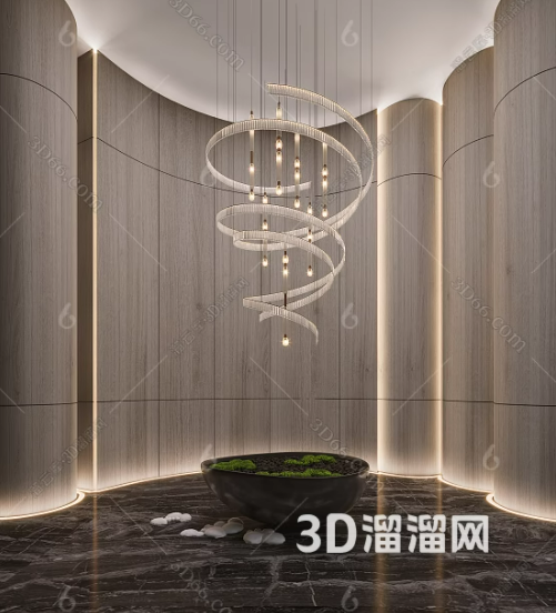 大空间的吊灯怎么设计？