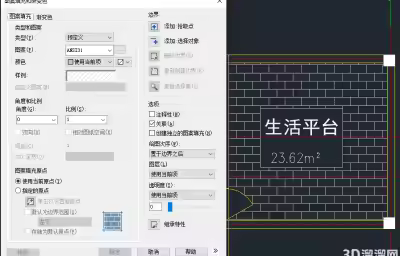 普通CAD填充图案为什么会显示成SOLID填充？