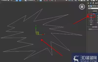 3Dmax附加样条线教程