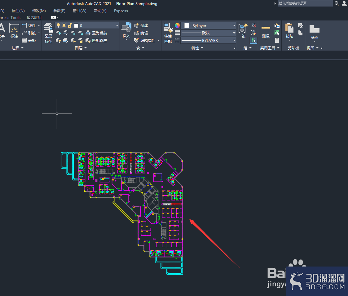 在AutoCAD2021中如何输出文件为PDF？