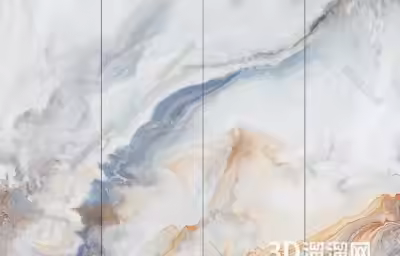 如何解决材质贴图在3D模型中的失真问题？