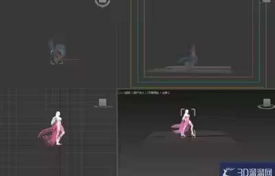 3Dmax怎么查看模型的动画效果？