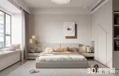 整排衣柜小卧室怎么设计？