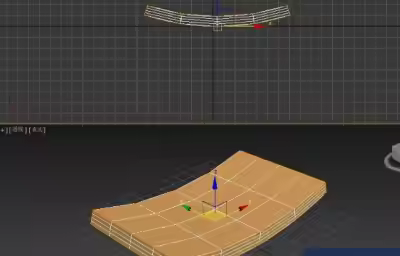 3dmax如何做简单的躺椅模型？
