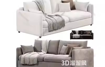 如何制作逼真的布艺沙发材质贴图？