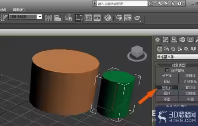 3dmax中如何创建笔筒模型？