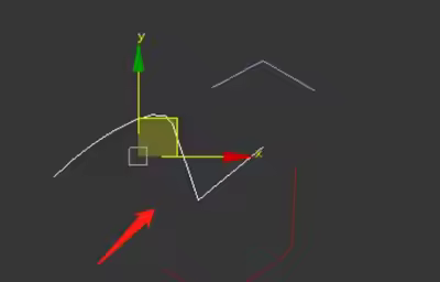 3dmax怎么附加样条线？