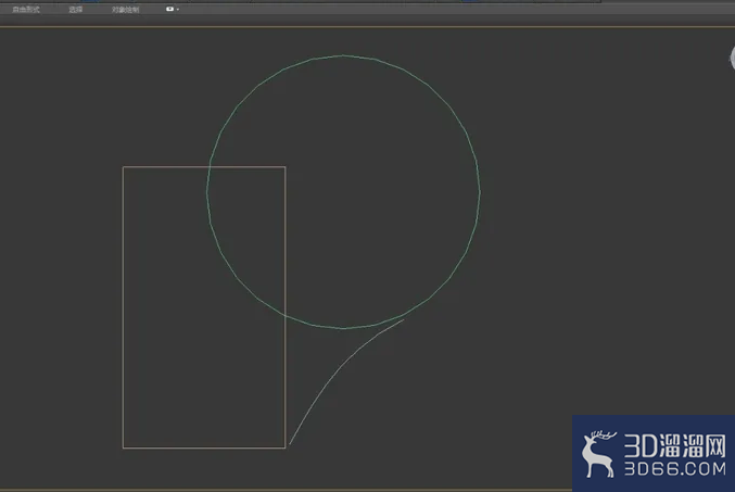 3D MAX创建不规则样条线