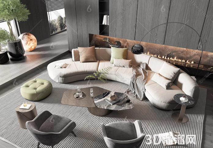 弧形沙发怎么设计? 弧形沙发怎么设计?