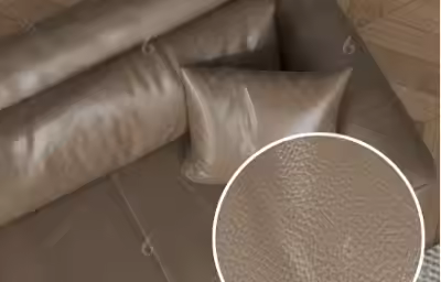 如何为沙发选择皮革材质贴图？