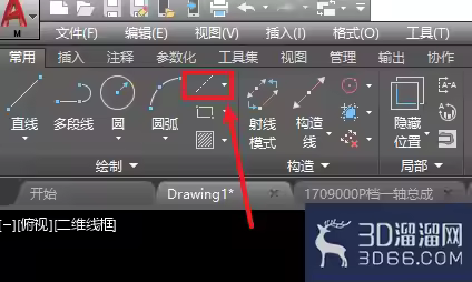 AutoCAD怎么绘制带角度的十字中心线？