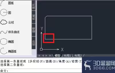 AutoCAD怎么倒圆角？