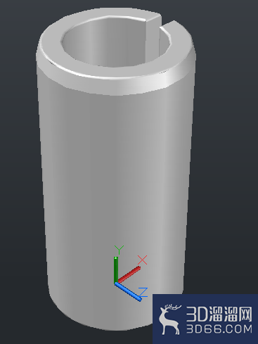 AutoCAD如何创建弹性圆柱销三维模型? AutoCAD如何创建弹性圆柱销三维模型?