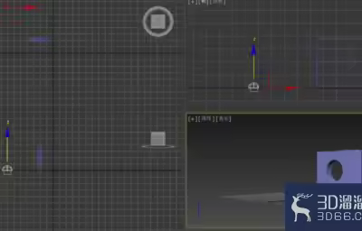 3DMAX如何给模型打主光源？