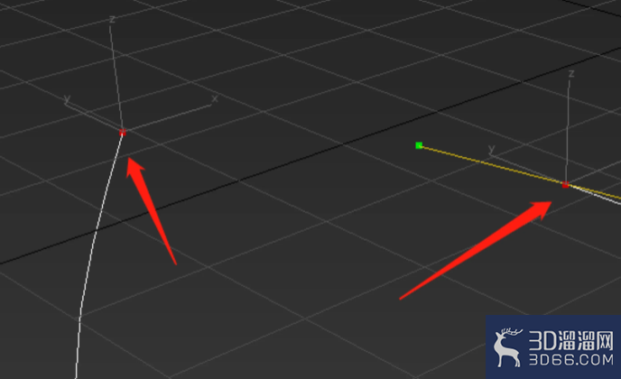 3Dmax怎么连接两个分开的点？