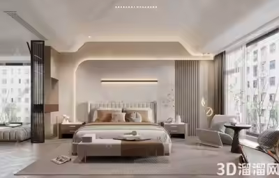 e字形卧室怎么设计？