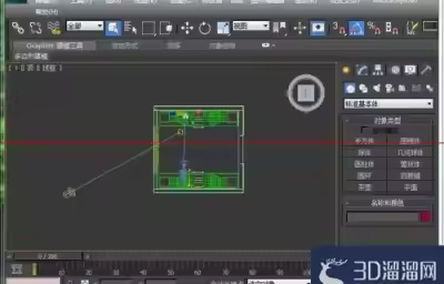 3dMax怎么制作窗外背景作为背景环境？