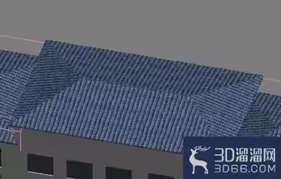 3dmax房子贴图怎么做?3dax中坡顶房子瓦的贴图的制作过程