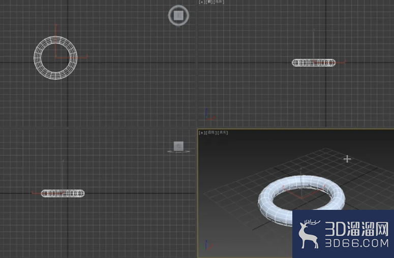 3dMax中如何使用波浪修改器？
