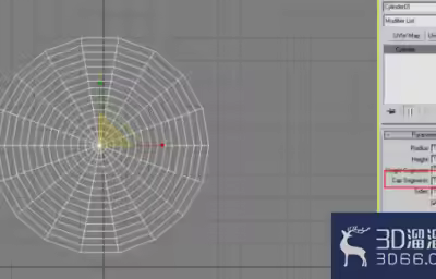 3dmax用复制缩放制作等距离同心圆的方法