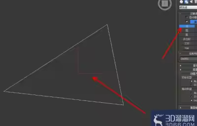 3Dmax中怎么制作圆角三角模型？