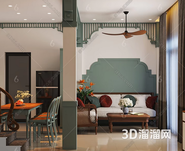 地中海东南亚浪漫混搭案例