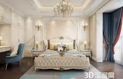 简欧卧室背景墙装修设计方法