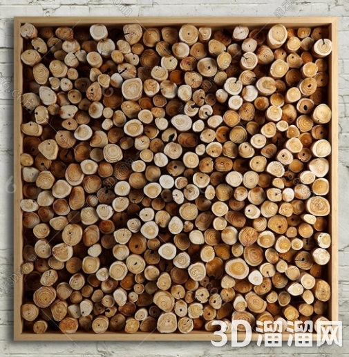 木材堆贴图的应用及使用技巧