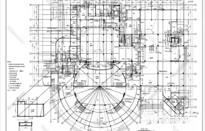 剧院建筑图纸设计及注意事项