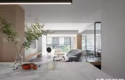 留白之美，现代生活的简约奢华：保利·印江南住宅设计案例