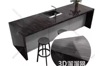 不同厨房台面材质的优缺点介绍