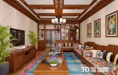 怎么装修出民族风客厅？