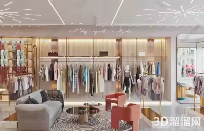 服装店的屋顶灯具设计好吗？