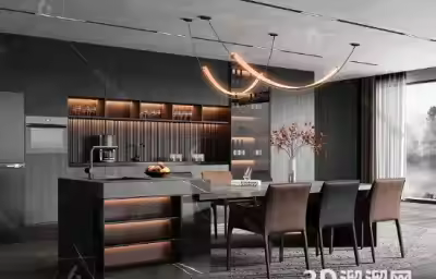 怎么设计客厅酒柜灯具？